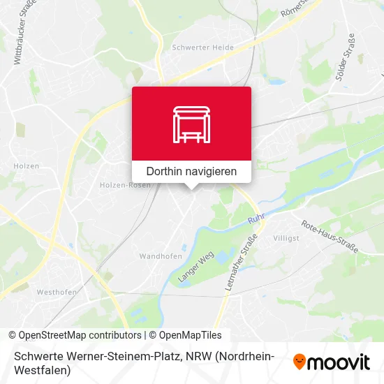 Schwerte Werner-Steinem-Platz Karte