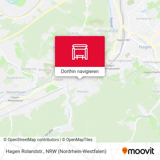Hagen Rolandstr. Karte