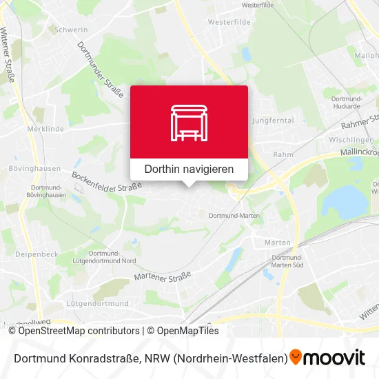 Dortmund Konradstraße Karte