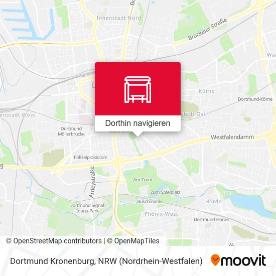 Dortmund Kronenburg Karte