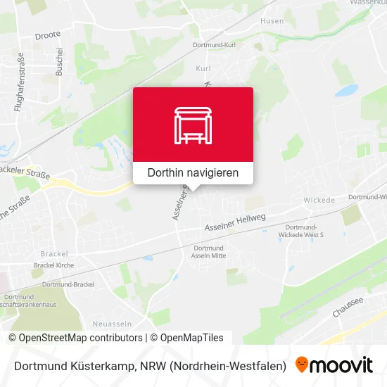 Dortmund Küsterkamp Karte