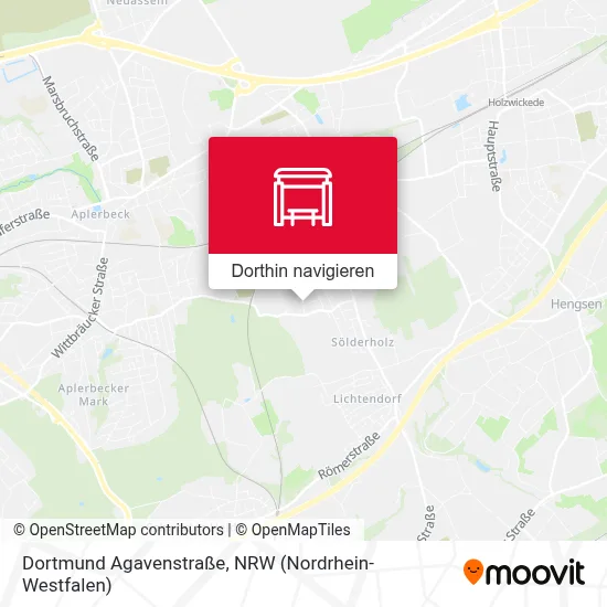 Dortmund Agavenstraße Karte