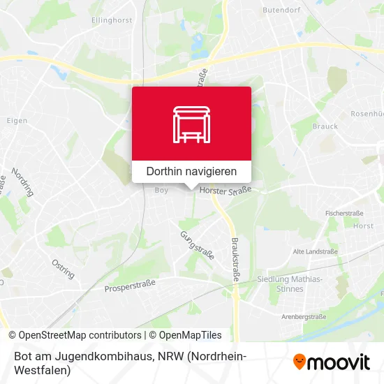 Bot am Jugendkombihaus Karte