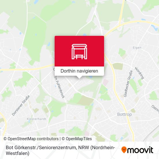 Bot Görkenstr./Seniorenzentrum Karte