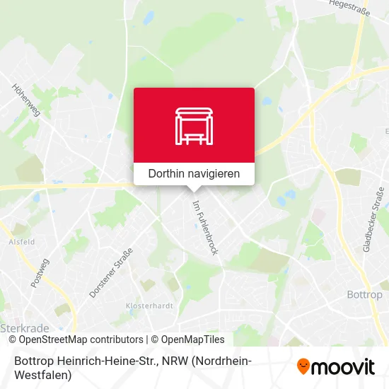 Bottrop Heinrich-Heine-Str. Karte