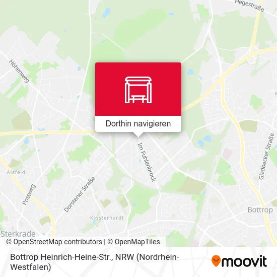 Bottrop Heinrich-Heine-Str. Karte