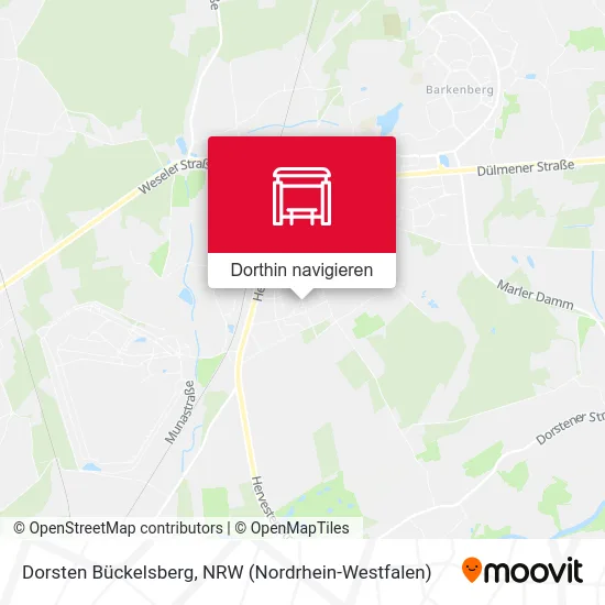 Dorsten Bückelsberg Karte