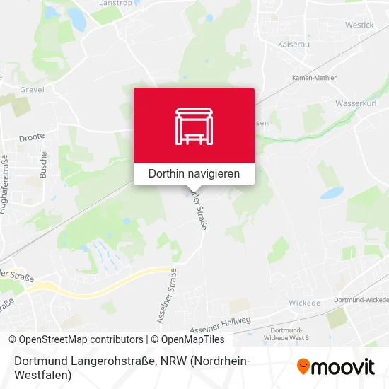 Dortmund Langerohstraße Karte