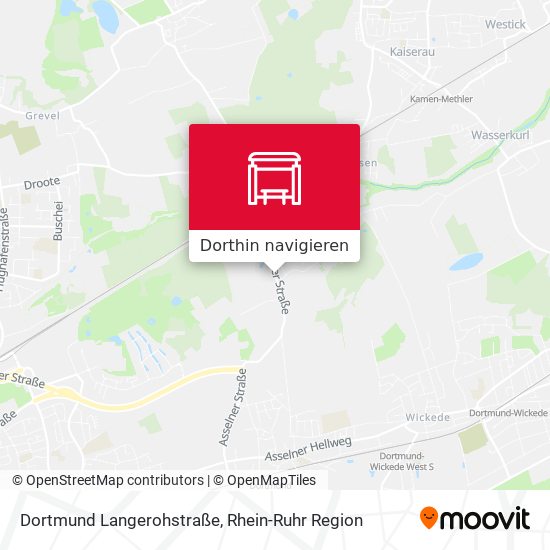 Dortmund Langerohstraße Karte