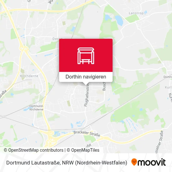 Dortmund Lautastraße Karte