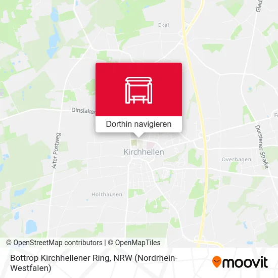 Bottrop Kirchhellener Ring Karte