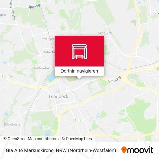 Gla Alte Markuskirche Karte