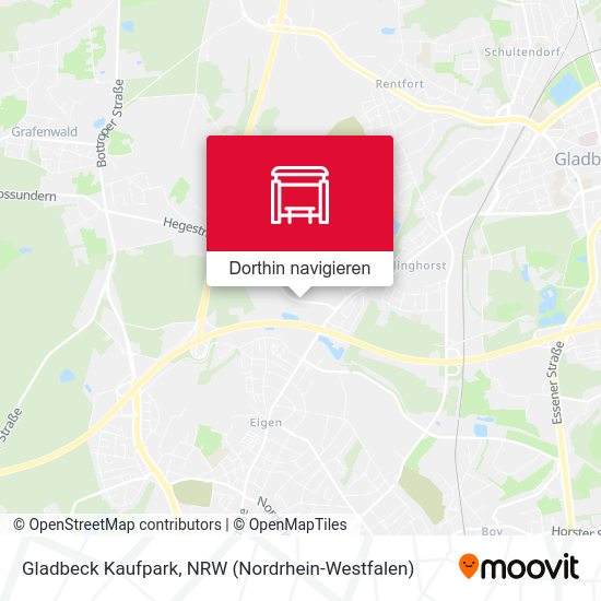 Gladbeck Kaufpark Karte