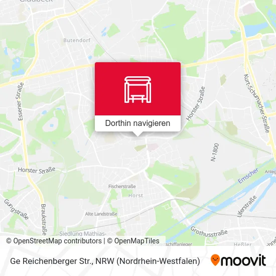 Ge Reichenberger Str. Karte