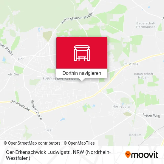 Oer-Erkenschwick Ludwigstr. Karte