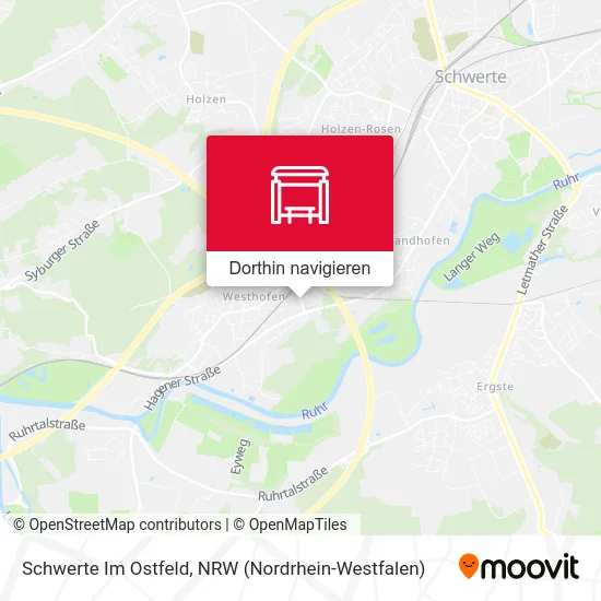 Schwerte Im Ostfeld Karte