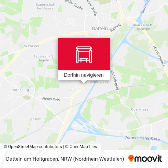 Datteln am Holtgraben Karte