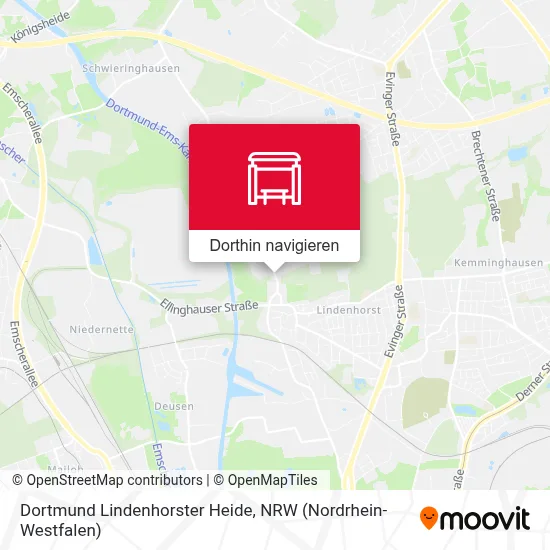 Dortmund Lindenhorster Heide Karte