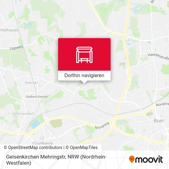 Gelsenkirchen Mehringstr Karte