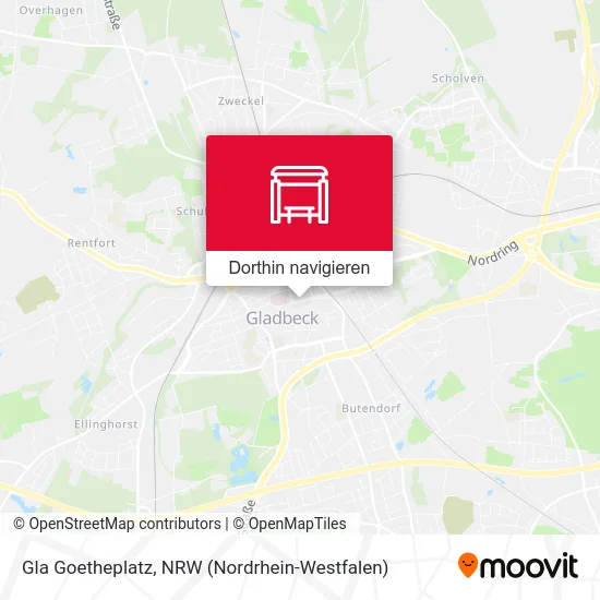 Gla Goetheplatz Karte