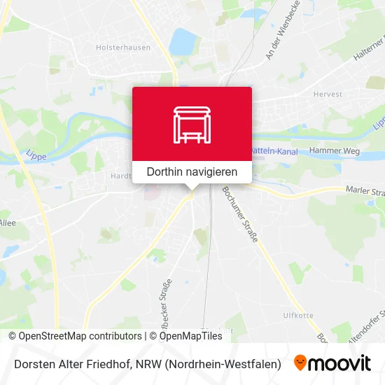 Dorsten Alter Friedhof Karte