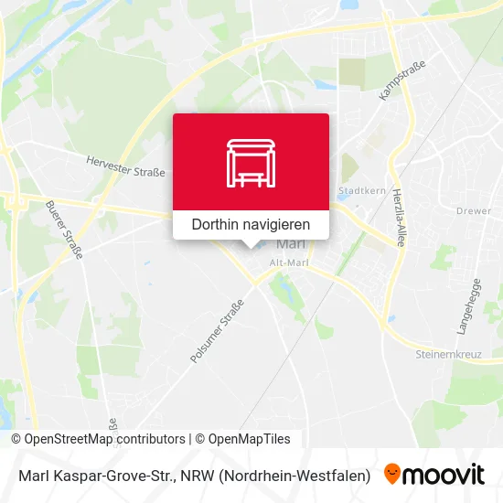 Marl Kaspar-Grove-Str. Karte