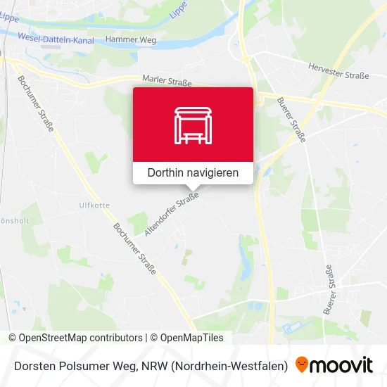Dorsten Polsumer Weg Karte