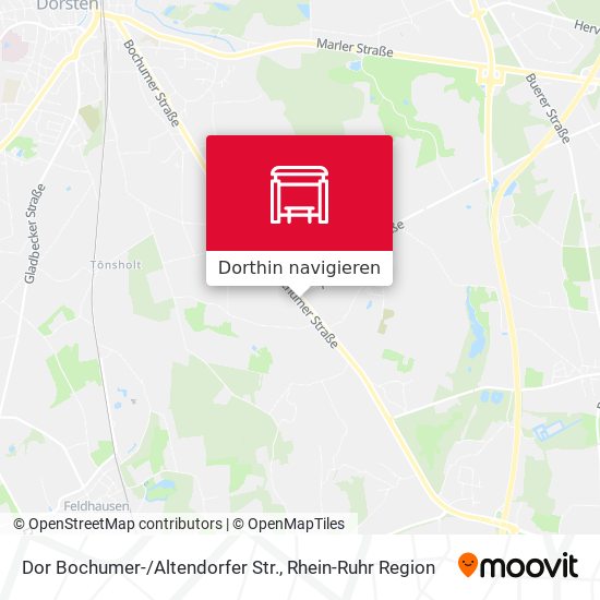 Dor Bochumer-/Altendorfer Str. Karte