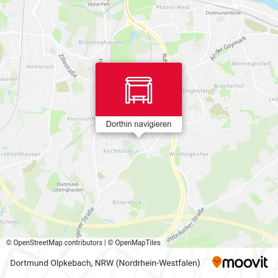 Dortmund Olpkebach Karte