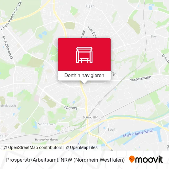 Prosperstr/Arbeitsamt Karte