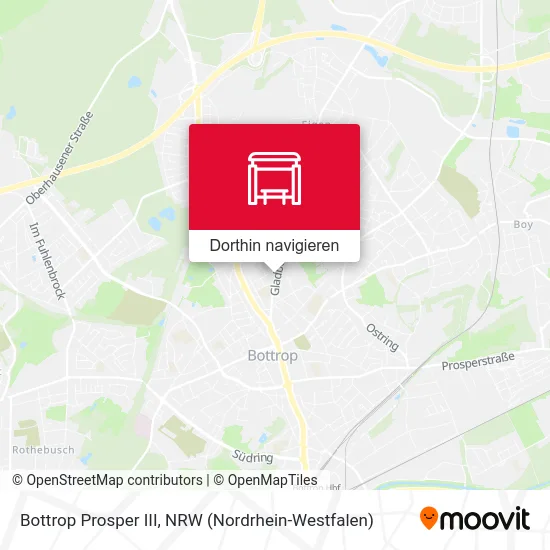 Bottrop Prosper III Karte