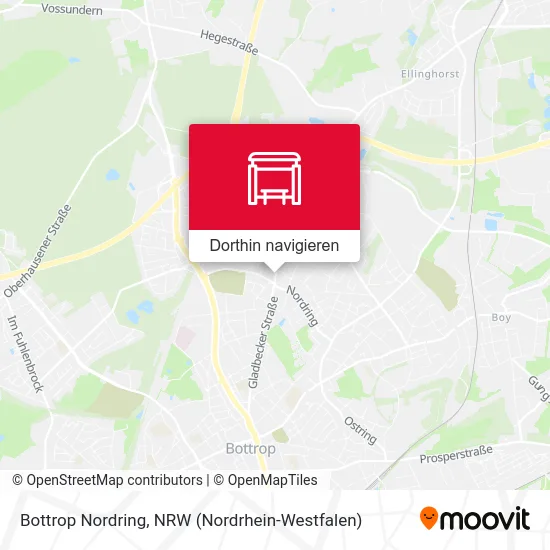 Bottrop Nordring Karte