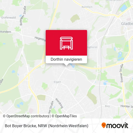 Bot Boyer Brücke Karte