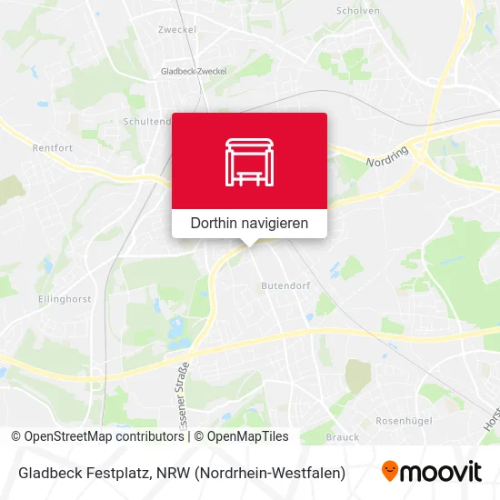 Gladbeck Festplatz Karte