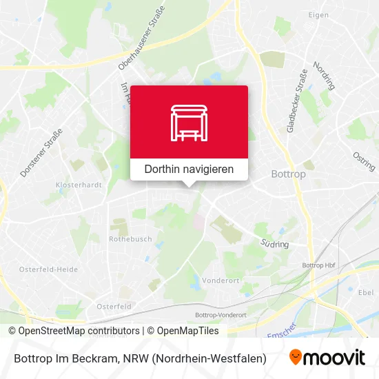 Bottrop Im Beckram Karte