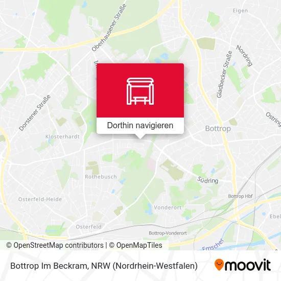 Bottrop Im Beckram Karte