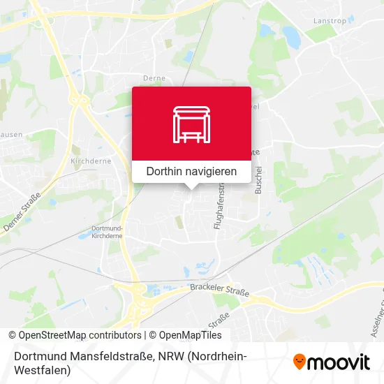 Dortmund Mansfeldstraße Karte