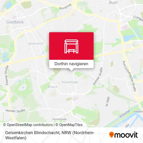 Gelsenkirchen Blindschacht Karte