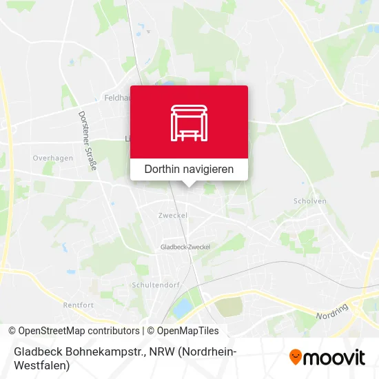 Gladbeck Bohnekampstr. Karte