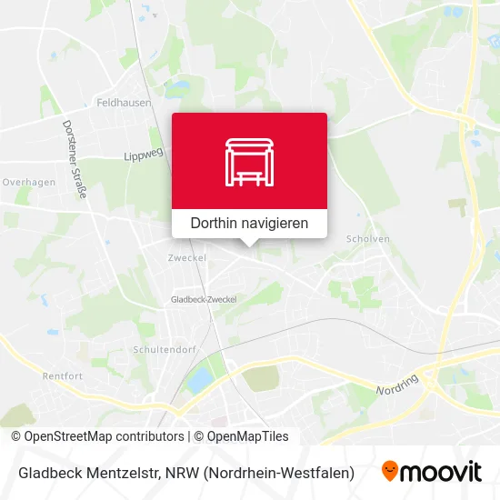 Gladbeck Mentzelstr Karte