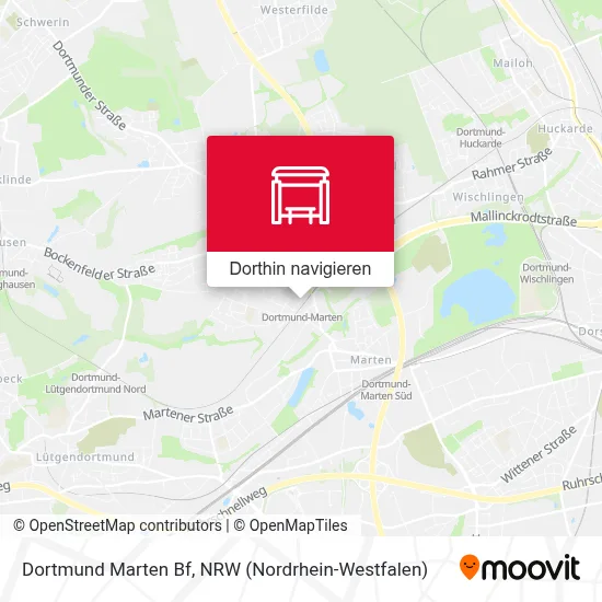 Dortmund Marten Bf Karte