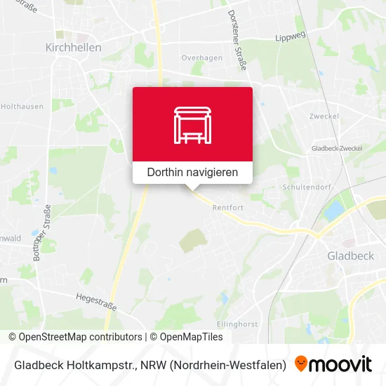 Gladbeck Holtkampstr. Karte