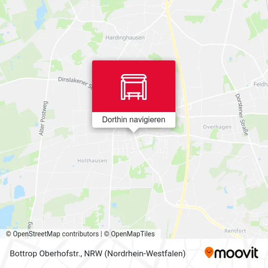 Bottrop Oberhofstr. Karte