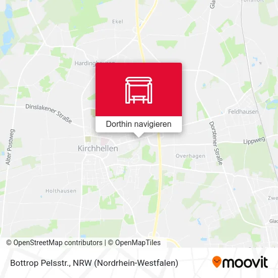 Bottrop Pelsstr. Karte
