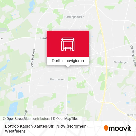 Bottrop Kaplan-Xanten-Str. Karte