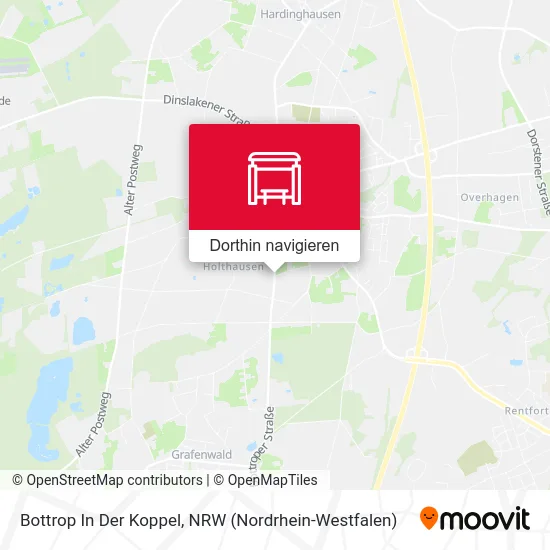Bottrop In Der Koppel Karte