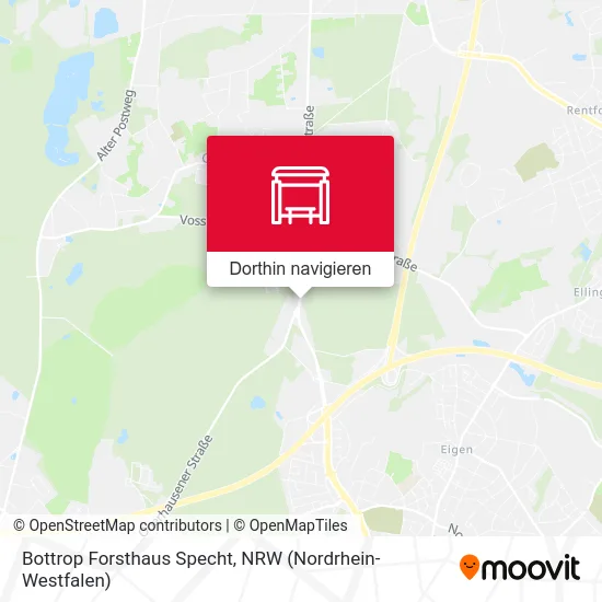 Bottrop Forsthaus Specht Karte