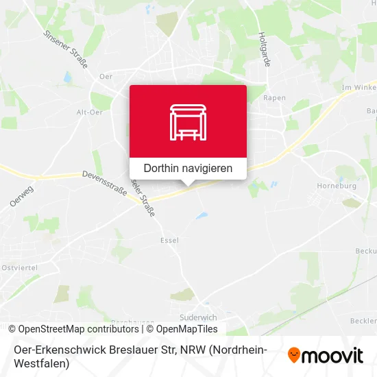 Oer-Erkenschwick Breslauer Str Karte