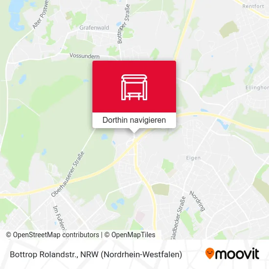Bottrop Rolandstr. Karte