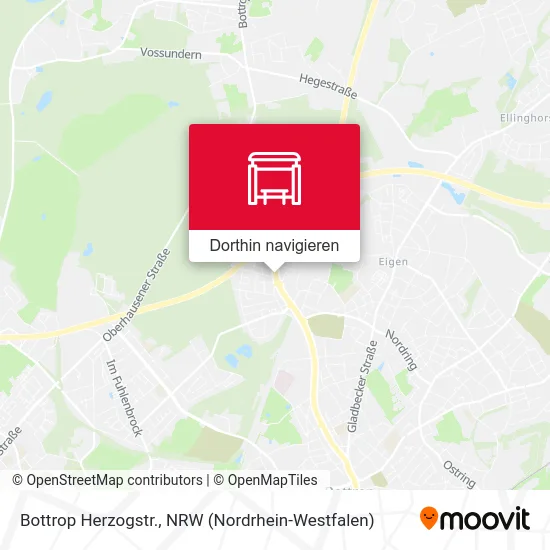 Bottrop Herzogstr. Karte
